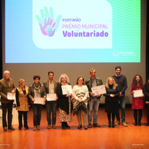 Participantes na IV edição do Prémio Municipal do Voluntariado